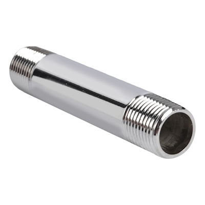 Niple Cañería Inoxidable Calidad 316 BSPT SCH40