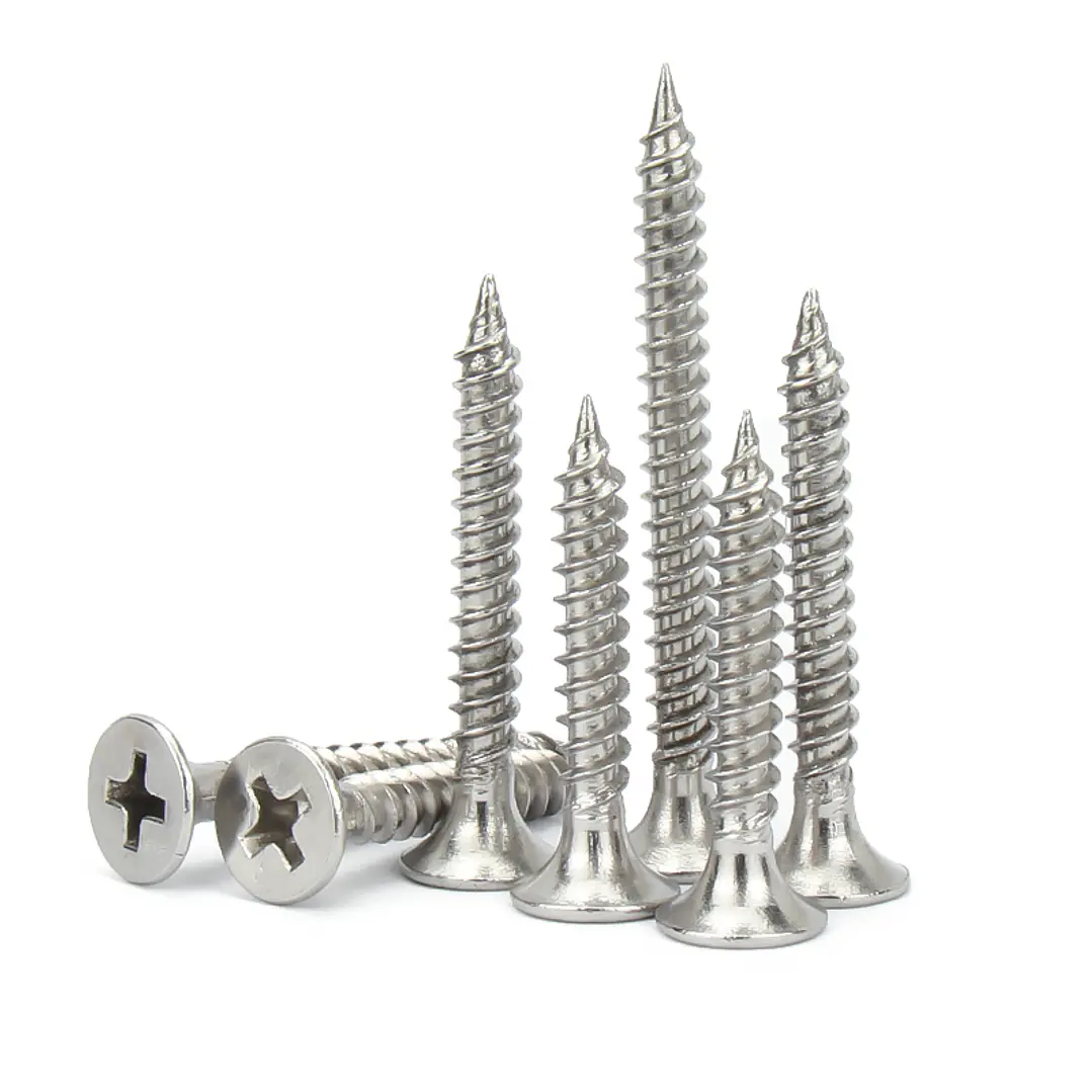 Tornillo Roscalata Cabeza Plana Inoxidable