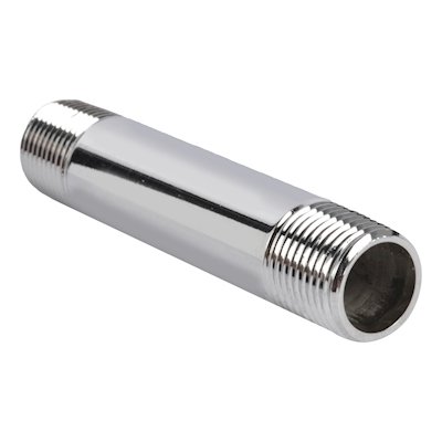 Niple Cañería Inoxidable Calidad 316 BSPT SCH40